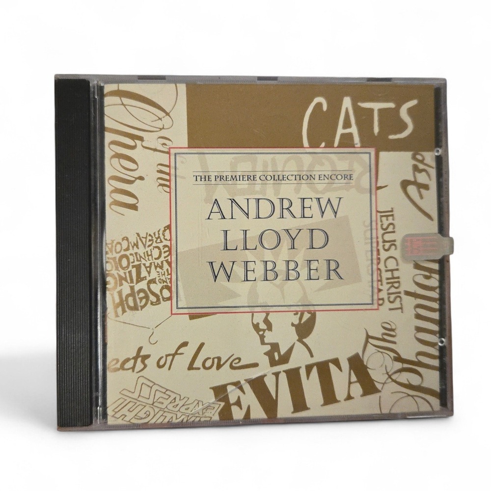 VTG Andrew Lloyd Webber CD Broadway Musical Theater 1993 Premiere Collection USA